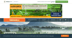 Desktop Screenshot of indonesie.nl